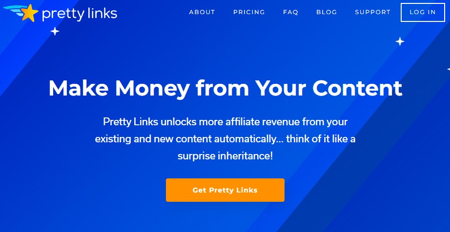 Pretty Links Monetize Content